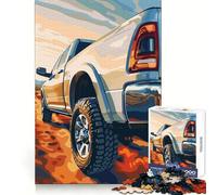 Rompecabezas Ram Truck Off-Road para Adultos, 1000 Piezas, Mejora la Memoria, Divertido, para armar, Arte Coleccionable (38x52cm)