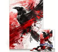 Rompecabezas Raven Viking para Adolescentes, 1000 Piezas, para Recordar, estimular, Relajarse, Corte Suave, Regalo Elegante (38x26cm)