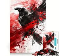 Rompecabezas Raven Viking para Adultos, 1000 Piezas, para desarrollar la Capacidad Mental, colección Joy Quality Edge Art (50x75cm)