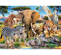 Rompecabezas Ravensburger 12001026, con Animales bebés Salvajes, 500 Piezas Grandes, Divertido Rompecabezas con Piezas más Grandes para Toda la Familia