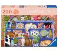 Ravensburger Puzzle 12001367 – 200 piezas con piezas grandes antideslizantes, gran imagen y base