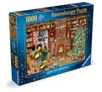 Rompecabezas Ravensburger 12001465 - Feliz Navidad en casa, Precioso Rompecabezas navideño de 1000 Piezas para Adultos y niños a Partir de 14 años