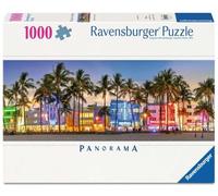 Ravensburger – Puzzle para adultos 1000 piezas – Luces nocturnas en Ocean Drive