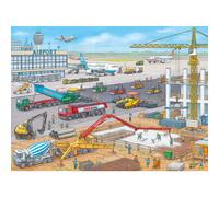 Rompecabezas Ravensburger ""Construcci n en el Aeropuerto"": Desarrollo cognitivo infantil mejorado | Piezas nicas para fiestas y cumplea os