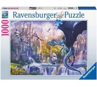 Rompecabezas Ravensburger - El castillo de los dragones (1000 piezas)