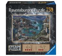 Ravensburger Puzzle Escape 17528 – 759 piezas, a partir de 12 años, guía y sobre solución