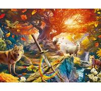 Rompecabezas Ravensburger Excalibur Forrest de 500 Piezas para Adultos y niños a Partir de 10 años