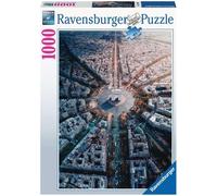 Rompecabezas Ravensburger - París vista desde arriba (1000 piezas)