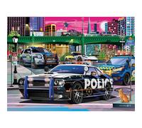 Rompecabezas Ravensburger Police on Patrol de 150 piezas XXL para ni os: cada pieza es nica y las piezas encajan perfectamente.