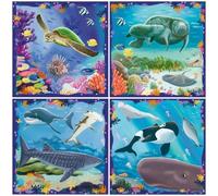 Rompecabezas Ravensburger PuzzleUP! Animales Marinos 64 Piezas +5 Años