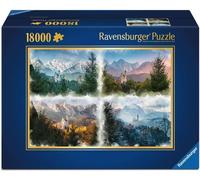 Rompecabezas Ravensburger - Un castillo a lo largo de las estaciones XXL (180...