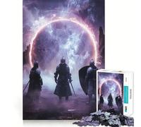 Rompecabezas Realista de Caballeros templarios para Adolescentes, 1000 Piezas, Juego Mental, Juguete Relajante, Corte preciso, (50x75cm)