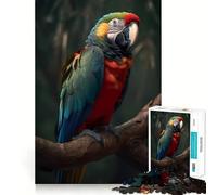 Rompecabezas Realista de Loro para Adultos, 1000 Piezas, Juguete para ejercitar la Mente, Juego Relajante, diseño para armar, Regalo increíble (50x75cm)