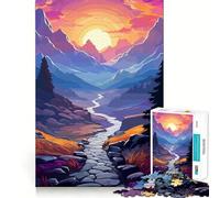 Rompecabezas realistas de Naturaleza para Adultos, 1000 Piezas, para Fortalecer la Memoria, Divertidos Rompecabezas de imágenes coleccionables (38x52cm)