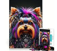 Rompecabezas Rebelde con una Pata de 1000 Piezas para Adolescentes Mejora la Memoria y el vínculo Familiar Borde preciso Regalo Original (50x75cm)