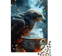 Rompecabezas Rectangular de Papel 100% Reciclado de Primera Calidad con diseño de águila, Ideal para Mujeres y Hombres, 1000 Piezas (38 x 26 cm)