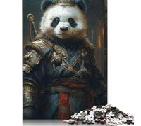 Rompecabezas Rectangular de Papel Panda Monarca de la Naturaleza, Divertido para Toda la Familia, para niños y Adultos a Partir de 12 años, Regalo de cumpleaños, 1000 Piezas (26 x 38 cm)