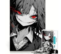 Rompecabezas Red Eye Glow de 1000 Piezas para Adultos, Regalo para Adultos, Juguete Que desafía la Mente, fácil de armar, Corte preciso, (50x75cm)