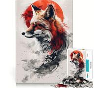 Rompecabezas Red Fox Japan para Adultos, 1000 Piezas, para desarrollar la Mente, colección Joy Edge Art (38x26cm)