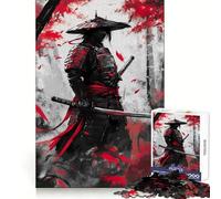 Rompecabezas Red Ghost de 1000 Piezas para Adultos, Juguete para ejercitar la Mente, para Fortalecer los Lazos Familiares, Corte de precisión, Regalo Creativo (38x52cm)