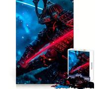Rompecabezas Red Katana para Adultos, 1000 Piezas Fortalece la Memoria, Alivia la ansiedad, Bordes Suaves, cálida Sorpresa (50x75cm)