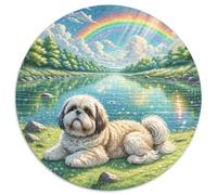 Rompecabezas Redondo Pastor miorítico rumano 1000 Piezas Animales, para Niños/Adolescentes/Adultos, Alivia Estrés, Juego Familiar | Amazon España 1000pcs (67.5x67.5cm)