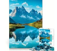 Rompecabezas Reflections of Serenity para Adultos, 1000 Piezas, para ejercitar la Mente y relajarla, con Bordes precisos, de la colección Art Collection (38x52cm)