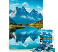 Rompecabezas Reflections of Serenity para Adultos, 1000 Piezas, para ejercitar la Mente y relajarla, con Bordes precisos, de la colección Art Collection (38x52cm)