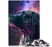 Rompecabezas regalo Cane Corso Universum 1000 piezas rompecabezas 19.7 x29.5 pulgadas Rompecabezas de madera adecuado para niños de 14 años y más juegos educativos