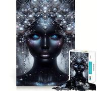 Rompecabezas Reina Mística del Invierno para Adultos, 1000 Piezas, Juguete para ejercitar la lógica, diversión Relajante, Bordes Suaves, (38x26cm)