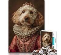 Rompecabezas Retro de Perro para Adultos 1000 Piezas Ideal para Adultos y Adolescentes colección de Artistas Bellas Artes 26x38cm