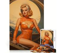 Rompecabezas retrofuturista Valkyrie de 1000 Piezas para Adultos Ideal para ejercitar la Memoria y Disfrutar del Tiempo Libre Diseño de colección (50x75cm)