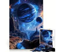 Rompecabezas Rift of The Titan Sky de 1000 Piezas para Adultos, Juego Mental, Juguete, diversión Tranquila, Pieza de colección de Arte de Corte preciso (38x52cm)