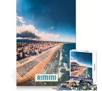 Rompecabezas Rimini de 1000 Piezas para Adolescentes Estimula la Memoria,relaja y es un Buen Regalo Bordes limpios