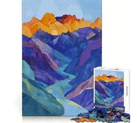 Rompecabezas Río Entre montañas de 1000 Piezas para Adultos Ayuda a Mejorar la Memoria y Alivia la ansiedad Diseño artístico para armar Regalo Ideal (38x52cm)