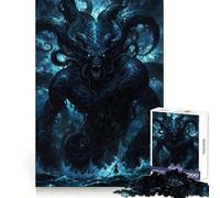 Rompecabezas Rise of The Leviathan de 1000 Piezas para Adolescentes, Juguete de lógica, diversión silenciosa, Corte Suave, Regalo Encantador (50x75cm)