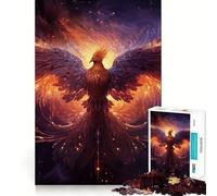 Rompecabezas Rising Phoenix de 1000 Piezas para Adultos: estimula la Memoria, Proporciona una Experiencia Relajante y Divertida, con Corte Regalo Memorable (50x75cm)