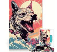 Rompecabezas Risograph de Animales de 1000 Piezas para Adultos: Ayuda a Mejorar la Memoria, Calma Mental, diseño, Montaje y Regalo Creativo (38x52cm)