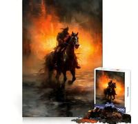 Rompecabezas Rogue Warrior de 1000 Piezas para Adultos Fortalece la Memoria Ideal para Grupos Bordes limpios Regalo Elegante (38x26cm)