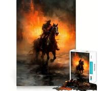 Rompecabezas Rogue Warrior de 1000 Piezas para Adultos Fortalece la Memoria Ideal para Grupos Bordes limpios Regalo Elegante (38x26cm)