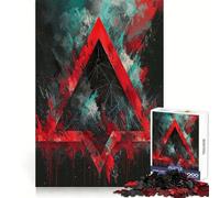 Rompecabezas Rojo salpicado de 1000 Piezas para Adolescentes, Ideal para desarrollar la Memoria y Jugar en Interiores Diseño de Corte Fino Elige tu Deseo de Papá Noel 50x75cm