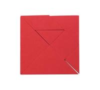 Rompecabezas Rojo Tangram: Juego Educativo, Lógico Y Matemático Para Niños Y Adultos
