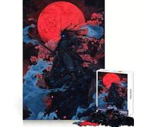 Rompecabezas Ronin Luna de Sangre de 1000 Piezas para Adolescentes Actividad Relajante para Practicar el razonamiento Bordes de Primera Calidad Elegante (50x75cm)