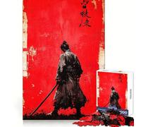 Rompecabezas Ronin Silhouette para Adolescentes, 1000 Piezas, Potencia la Memoria, Momentos de Tranquilidad, Corte Premium, Regalo de cumpleaños (38x26cm)