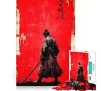 Rompecabezas Ronin Silhouette para Adolescentes, 1000 Piezas, Potencia la Memoria, Momentos de Tranquilidad, Corte Premium, Regalo de cumpleaños (38x26cm)