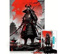 Rompecabezas Ronin Warrior para Adolescentes, 1000 Piezas, Mejora la Memoria, Alivio de la tensión, Borde Ajustado, Pieza de Arte Fino (50x75cm)
