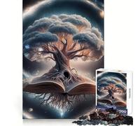 Rompecabezas Root in The Book de 1000 Piezas para Adolescentes, Juguete de lógica con Forma de Tren, Divertido y silencioso, de Corte Suave, un Regalo Encantador (38x26cm)