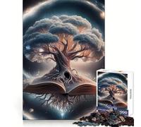 Rompecabezas Root in The Book de 1000 Piezas para Adolescentes, Juguete Intelectual, relajación Mental, Corte de Calidad, Regalo navideño (50x75cm)