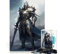 Rompecabezas Royal Paladin de 1000 Piezas para Adultos Fortalece la Memoria, Calma la Mente, Sorpresa cálida (38x26cm)