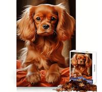 Rompecabezas Ruby Cavalier King Charles Spaniel de 1000 Piezas para Adolescentes, Juego Inteligente para Jugar en Grupo, Montaje de imágenes, decoración de Pared (50x75cm)